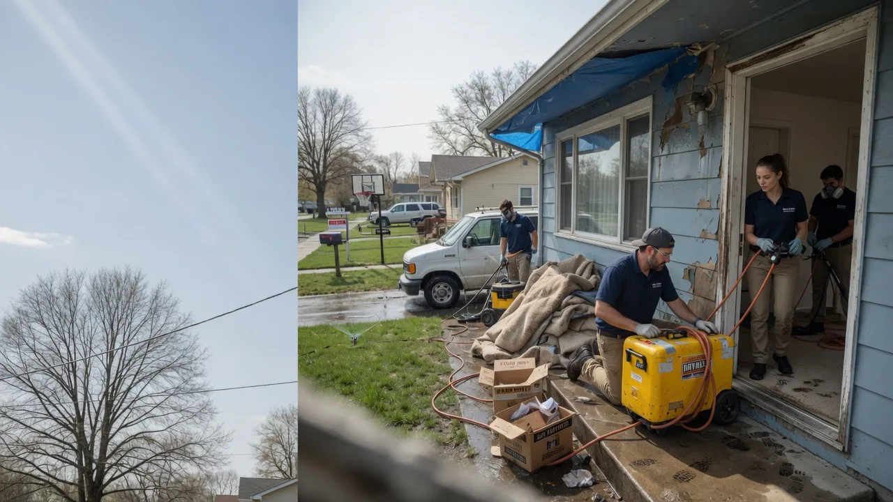 Basement Flood Cleanup in Sanford, MI near me